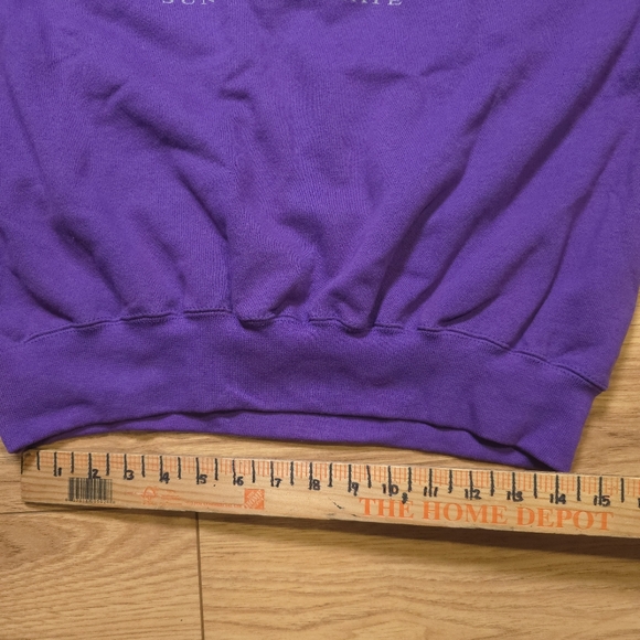 Vintage Discus Athletics Purple Sweatshirt Florida Sunshine State 1995 Size M - Picture 8 of 9